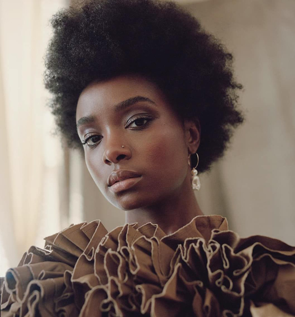 Kiki Layne Curly Hair