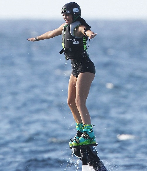 Kylie Jenner Spotted Surfing