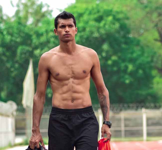 Navdeep Saini 6 Pack