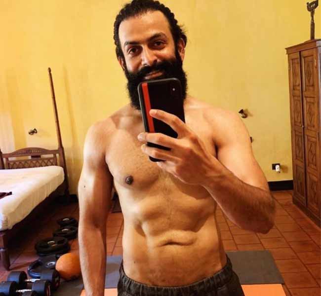 Prithviraj Six Pack Body
