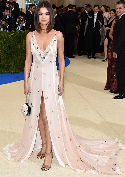 Selena Gomez At Met Gala