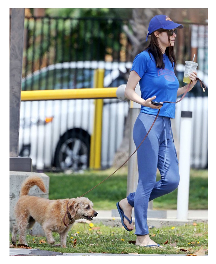 Walking Her Dogs