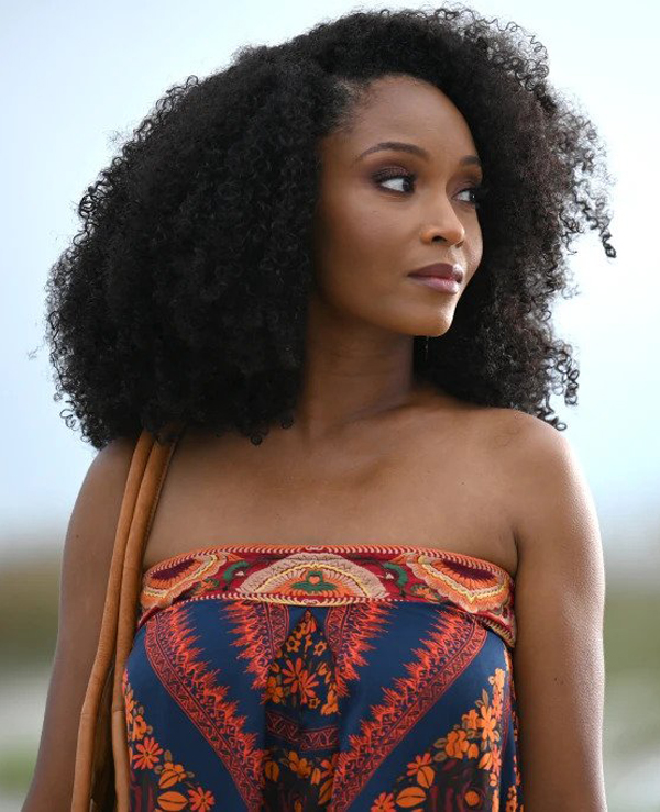 Yaya Dacosta Curly Hair
