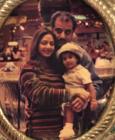 khushi kapoor childhood pics