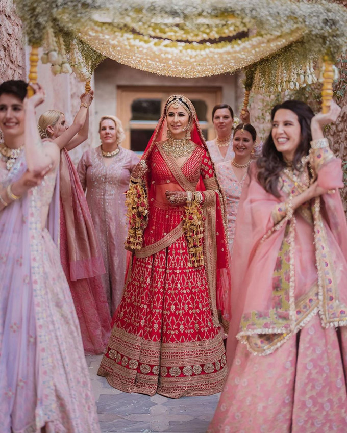 Katrina Kaif Bridal Entry