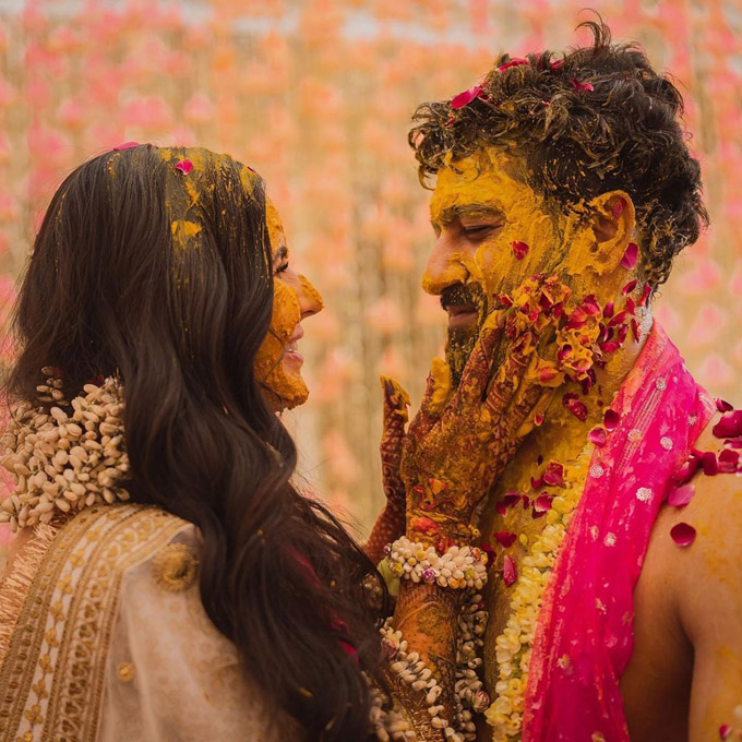 Katrina Kaif Haldi Ceremony