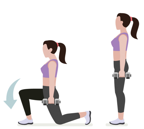 Loaded Lunge Yoga Workout For Runners