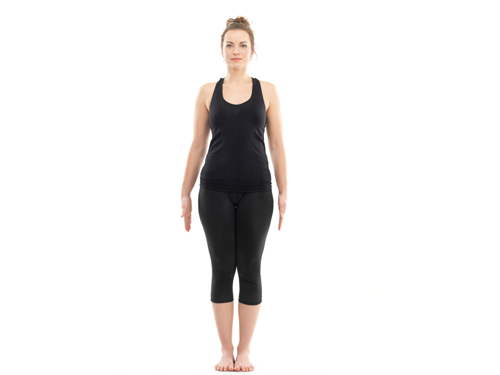Mountain Pose Or The Tadasana