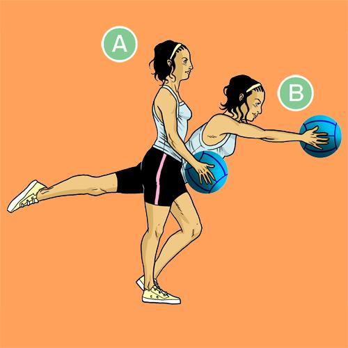 standing medicine ball exercises