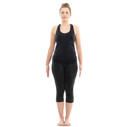 Tadasana (mountain Pose) For Osteoporosis