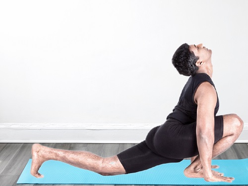 The Equestrian Pose Surya Namaskar Step 9