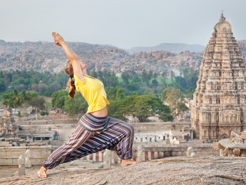 Virabhadrasana I Or Warrior I Pose