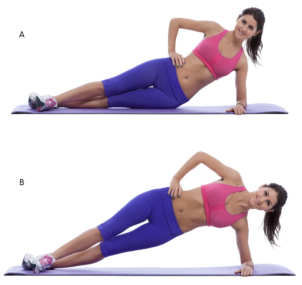 best exercise to tone love handles
