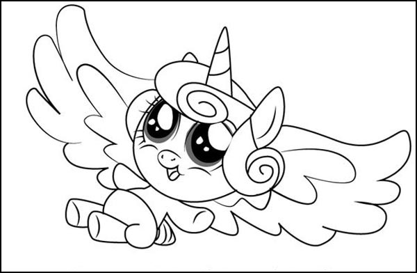 Flurry Heart Coloring