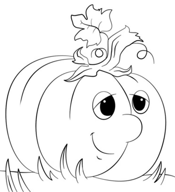 Baby Pumpkin Coloring Pages