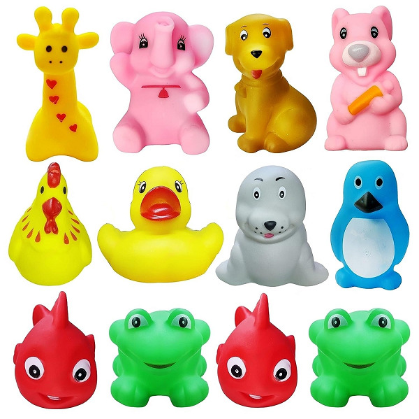 Bath Squeeze Toys Set