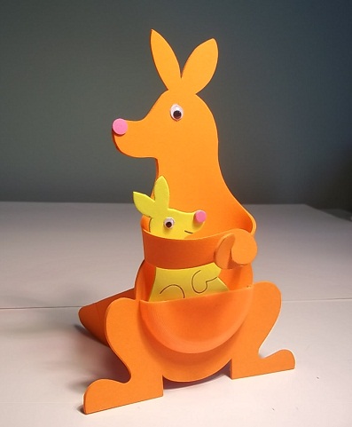 Cardboard Kangaroo