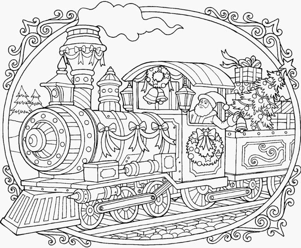 Christmas Train Picture