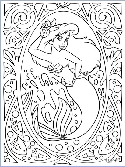Disney Lol Colouring Sheet