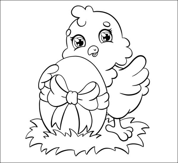 Easter Chicken Picture