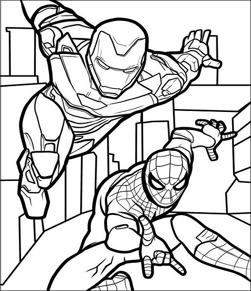 Iron Man And Spiderman 