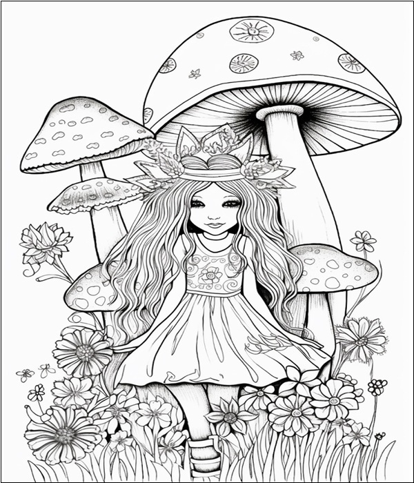 Mushroom Girl 