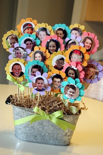 Personalized Floral Pot Craft for Teachers Day
