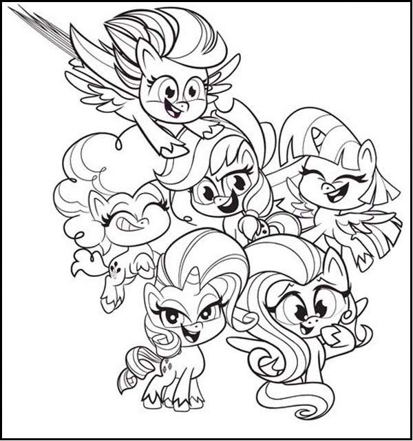 Pony Life Coloring Sheet