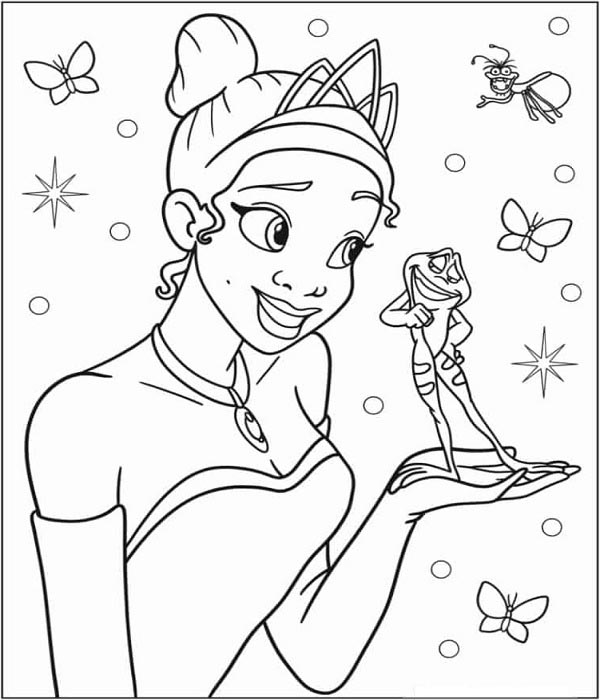 Princess And The Frog Sheet