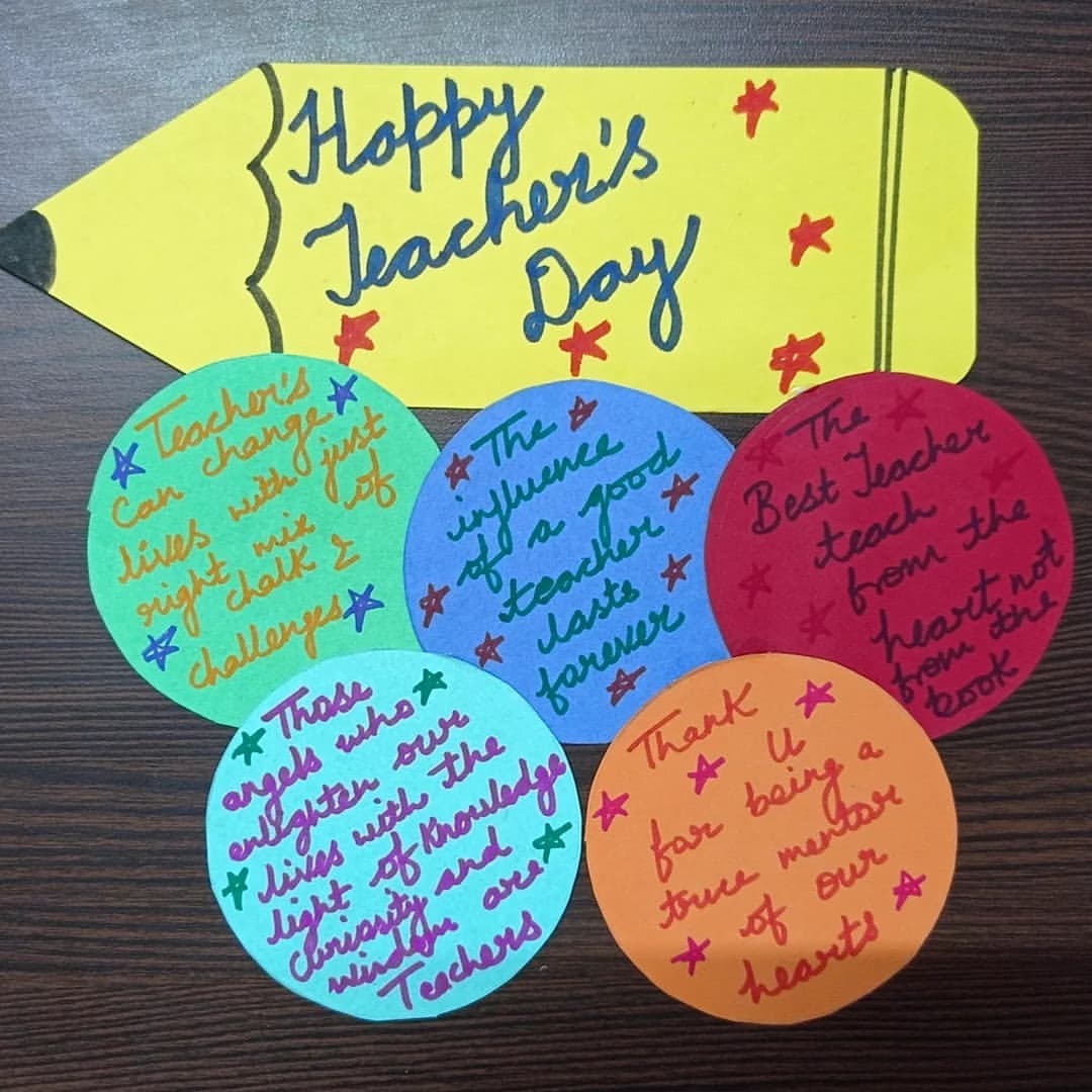 Teachers Day Crafts