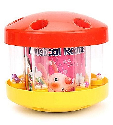 Toys for New Born Babies-The musical role rattle toy