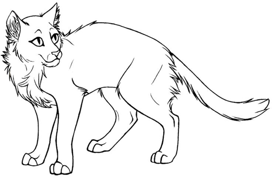 Warrior Cats Coloring Sheet