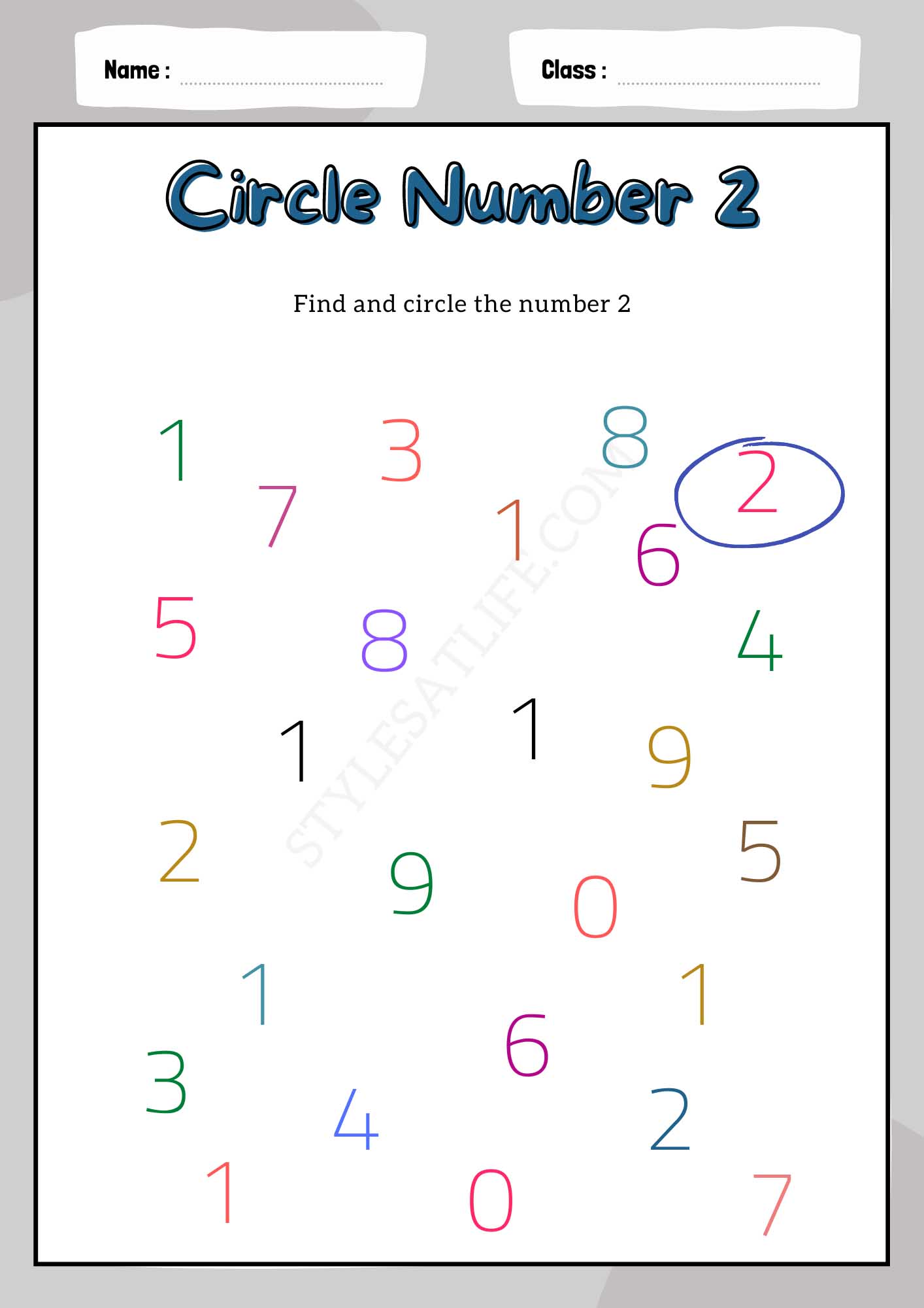 Circle Number 2