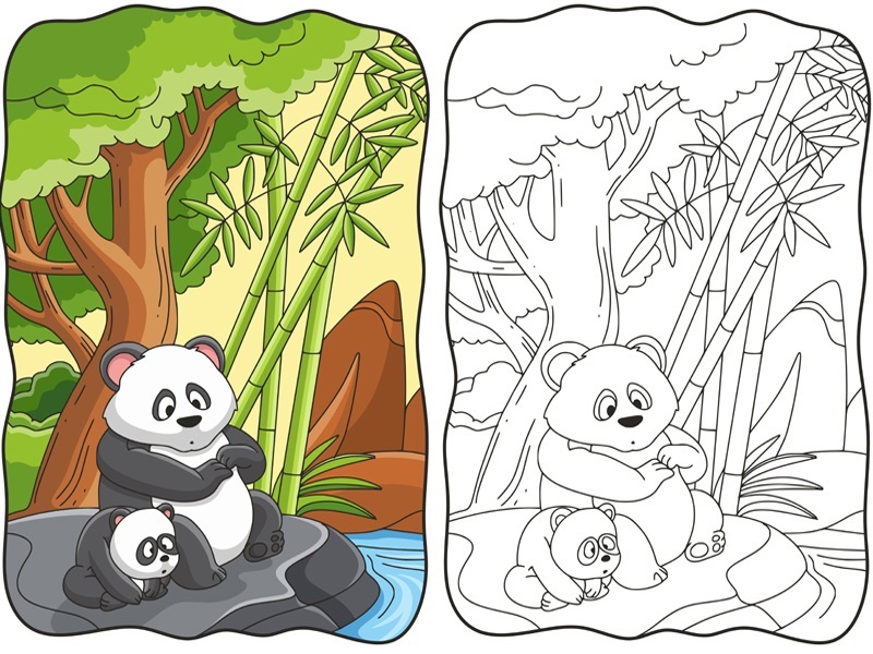 Panda Coloring Pages