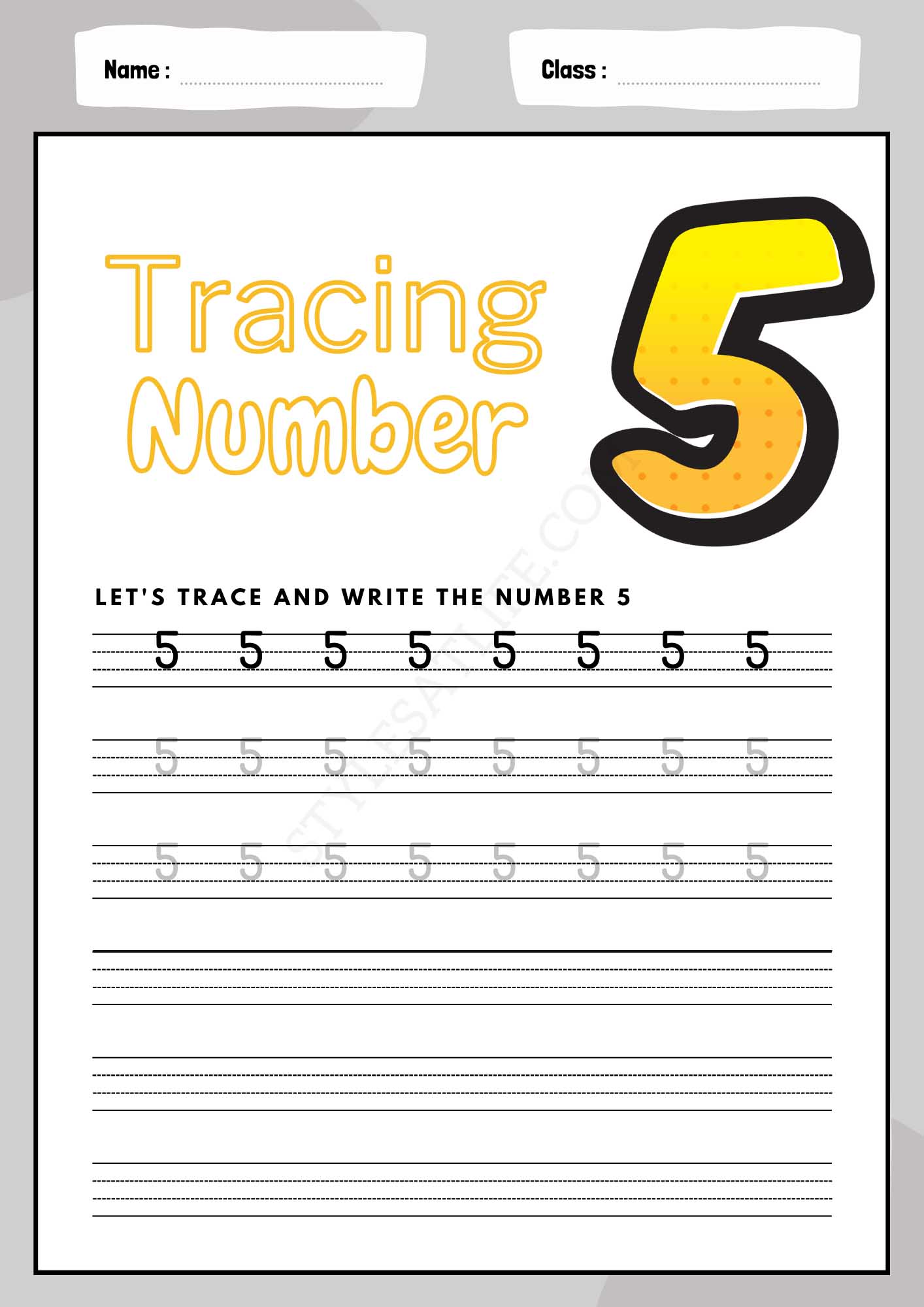Number 5