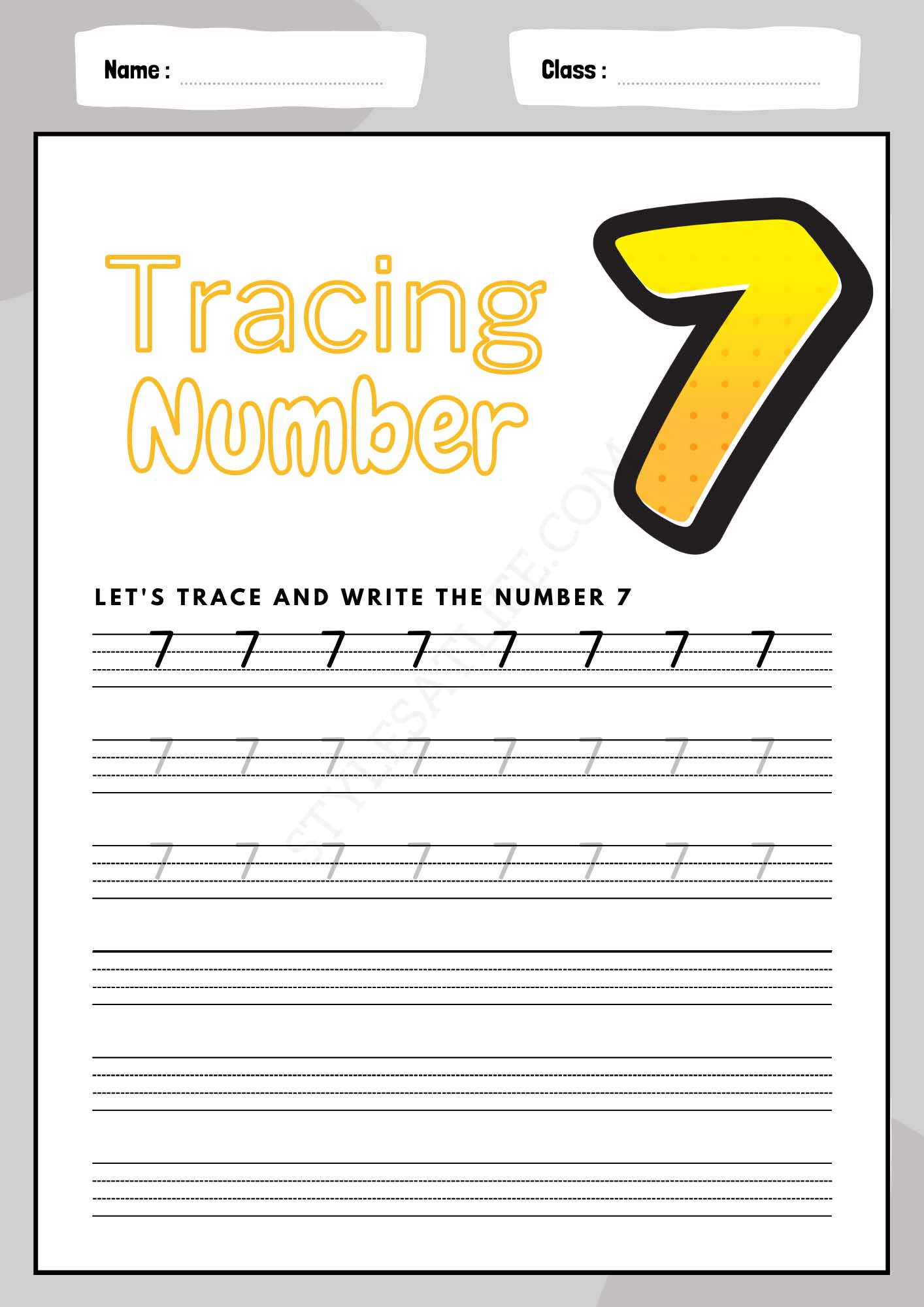 Number 7