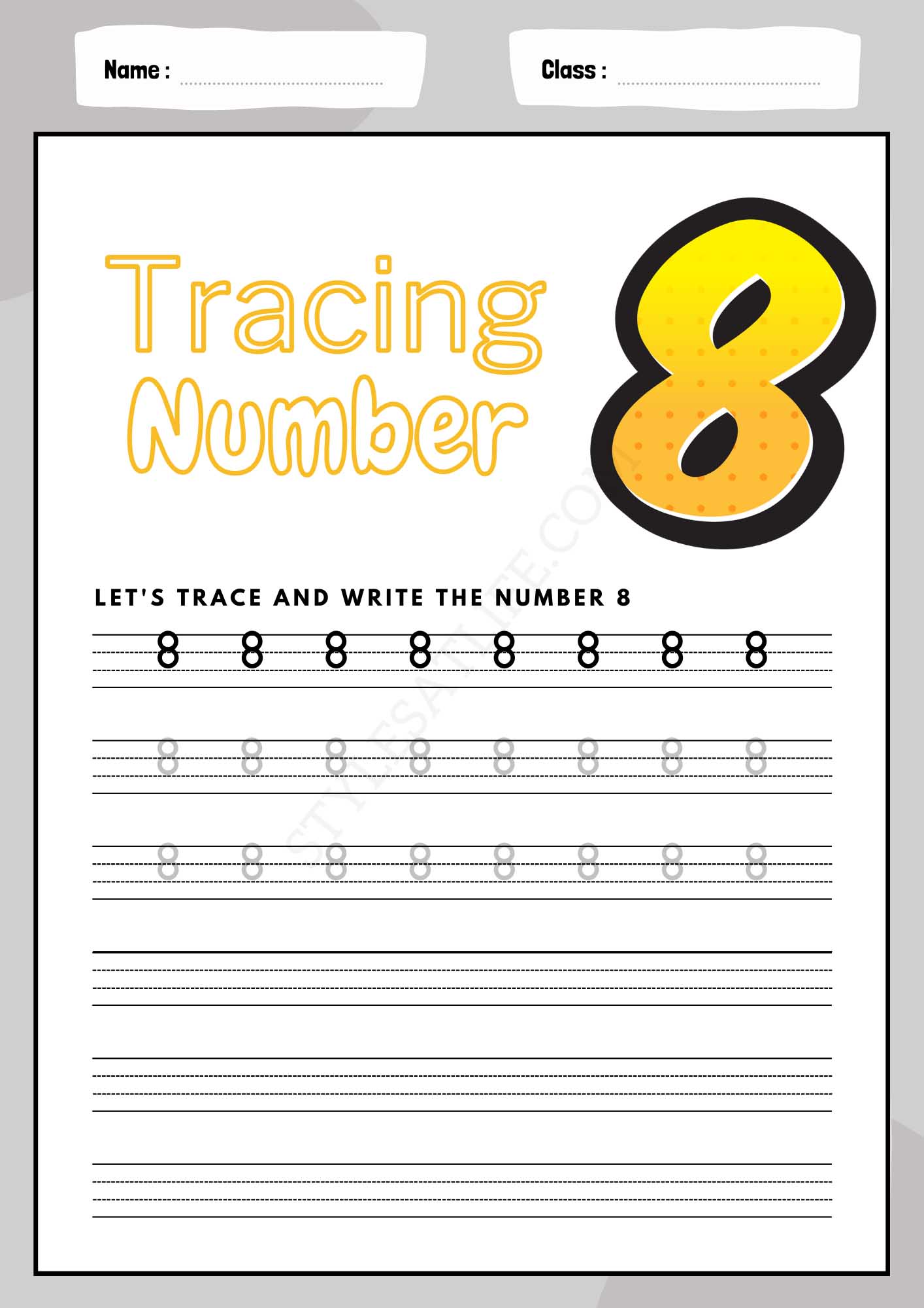 Number 8