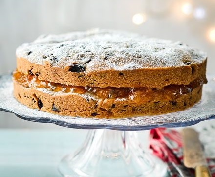 2 Tier Fruit Jam Cake Design