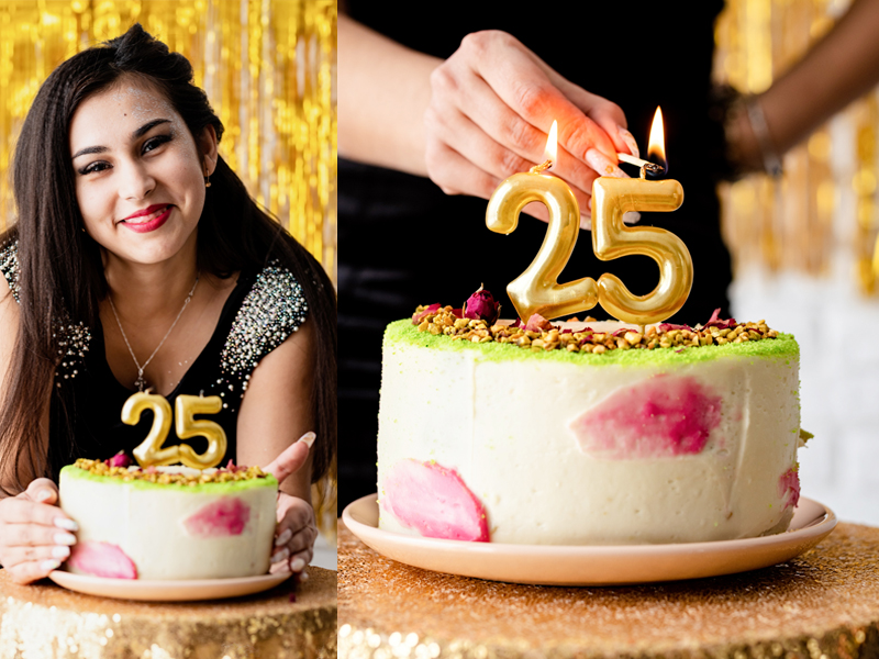 25th Birthday Cake Designs