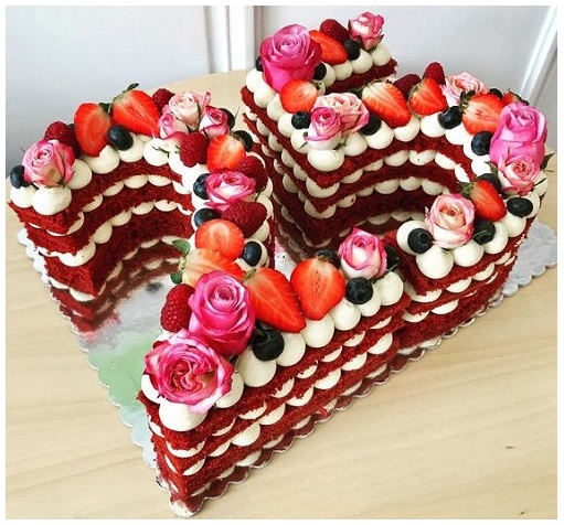 25th Birthday Cake