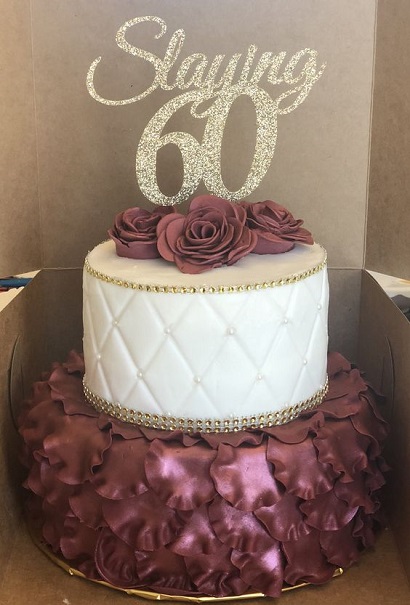 60th Birthday Cake For Women