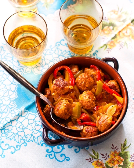 Afghan lamb meatballs