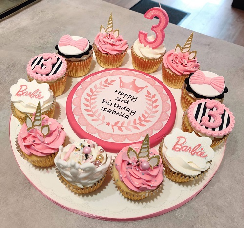 Barbie Cupcake Design Ideas