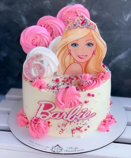 Barbie Paper Doll Cake Design