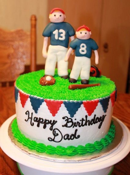 beautiful birthday cakes for dad 