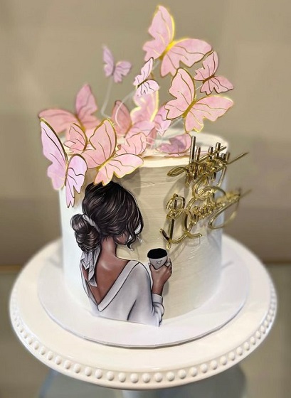 Butterfly Cake For Girls