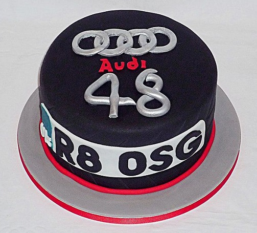 Car Inspired Birthday Cake Design For Husband