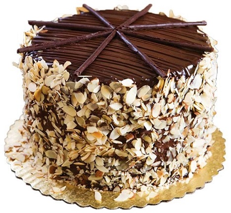 Chocolate Fruit Cake Design