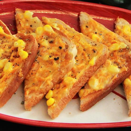Corn toasties