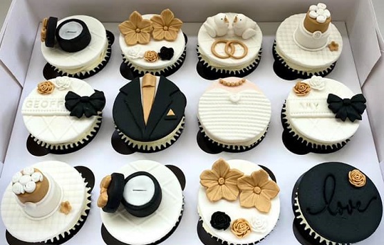 Cupcake Designs For Engagement Party